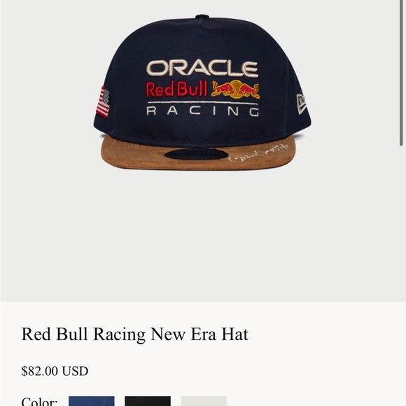 Red Bull Racing x Cherry New Era Hat - Picture 1 of 5